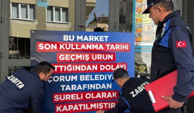 Zincir Market Şubesine Kapatma Cezası
