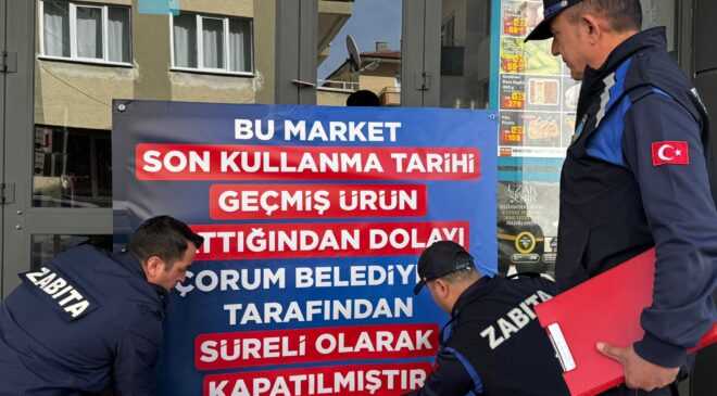 Zincir Market Şubesine Kapatma Cezası