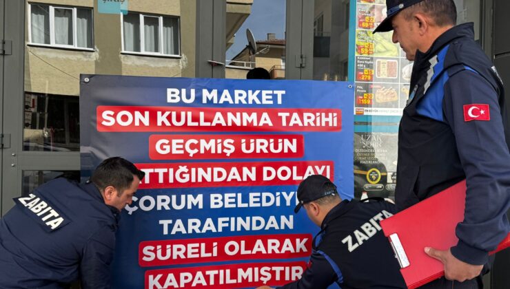Zincir Market Şubesine Kapatma Cezası