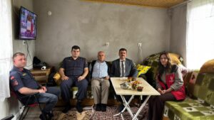 Bayram öncesi vefa ziyareti: Şehit Aileleri ve Gaziler unutulmadı