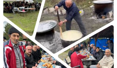 Çiftlikler Mahallesi’nde yağmur duası geleneği yaşatıldı