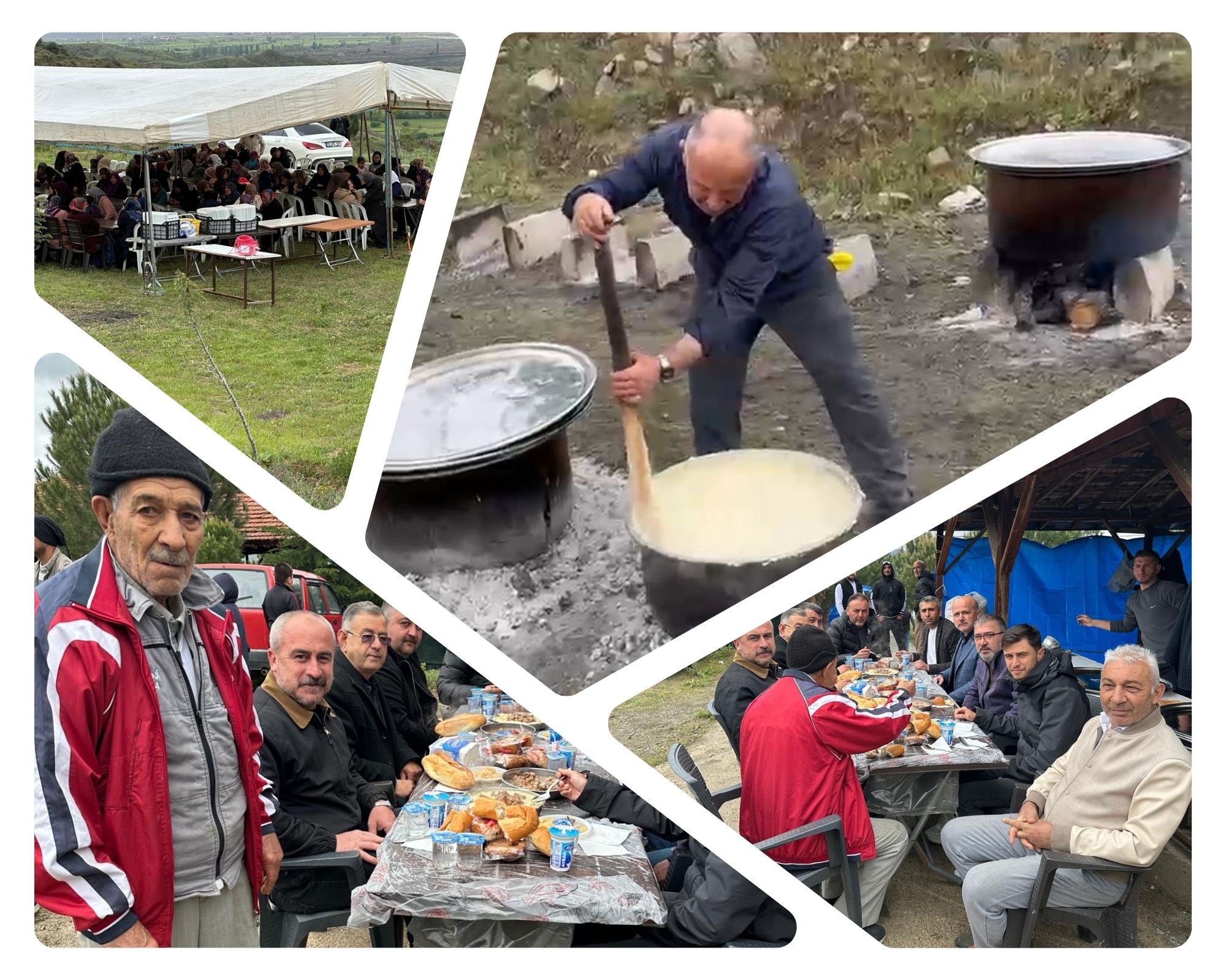 Çiftlikler Mahallesi’nde yağmur duası geleneği yaşatıldı
