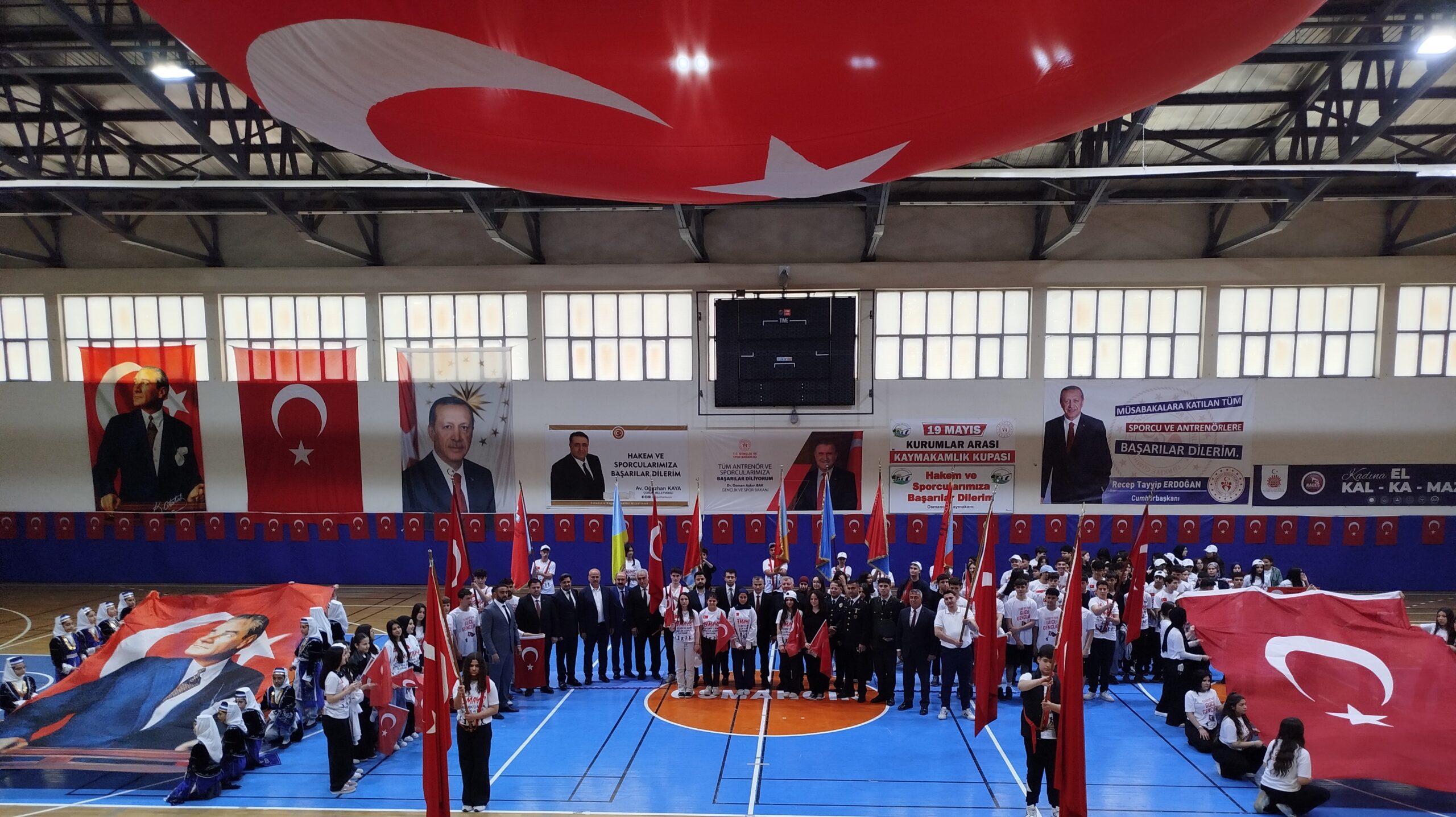 Osmancık’ta 19 Mayıs Coşkusu Yaşandı