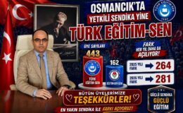 Osmancık’ta yetki yine TÜRK EĞİTİM-SEN’de
