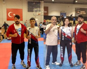 İstanbul’da düzenlenen Savate Türkiye Şampiyonası’nda Osmancık’ı temsil eden sporcular büyük