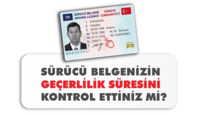 Nüfus Müdürlüğü’nden Sürücülere Ehliyet Uyarısı