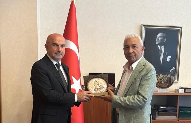 BİÇEV Başkanı Çevrim’den, SPK Başkanvekili Aksu’ya Ziyaret