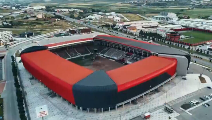 Çorum Şehir Stadyumu Süper Lig’e Hazırlanıyor