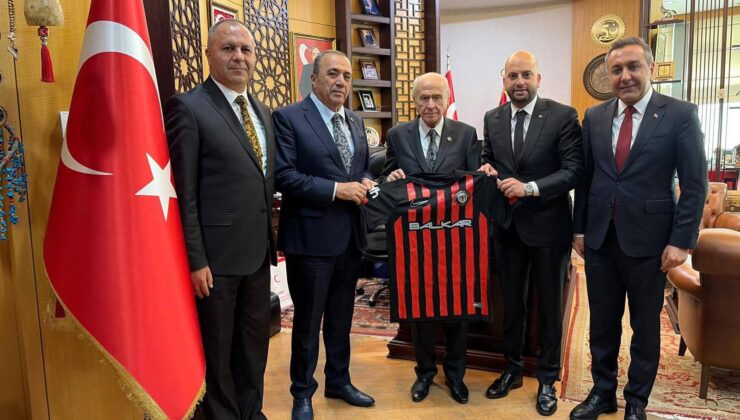 ARCA Çorum FK Heyetinden Devlet Bahçeli’ye Ziyaret