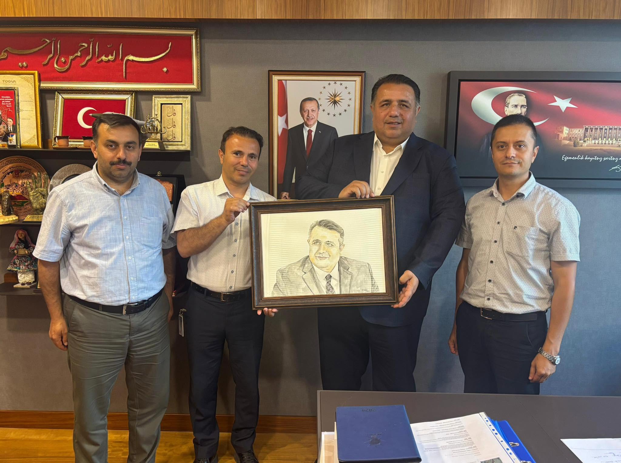 Eğitimcilerden Milletvekili Oğuzhan Kaya’ya Ziyaret