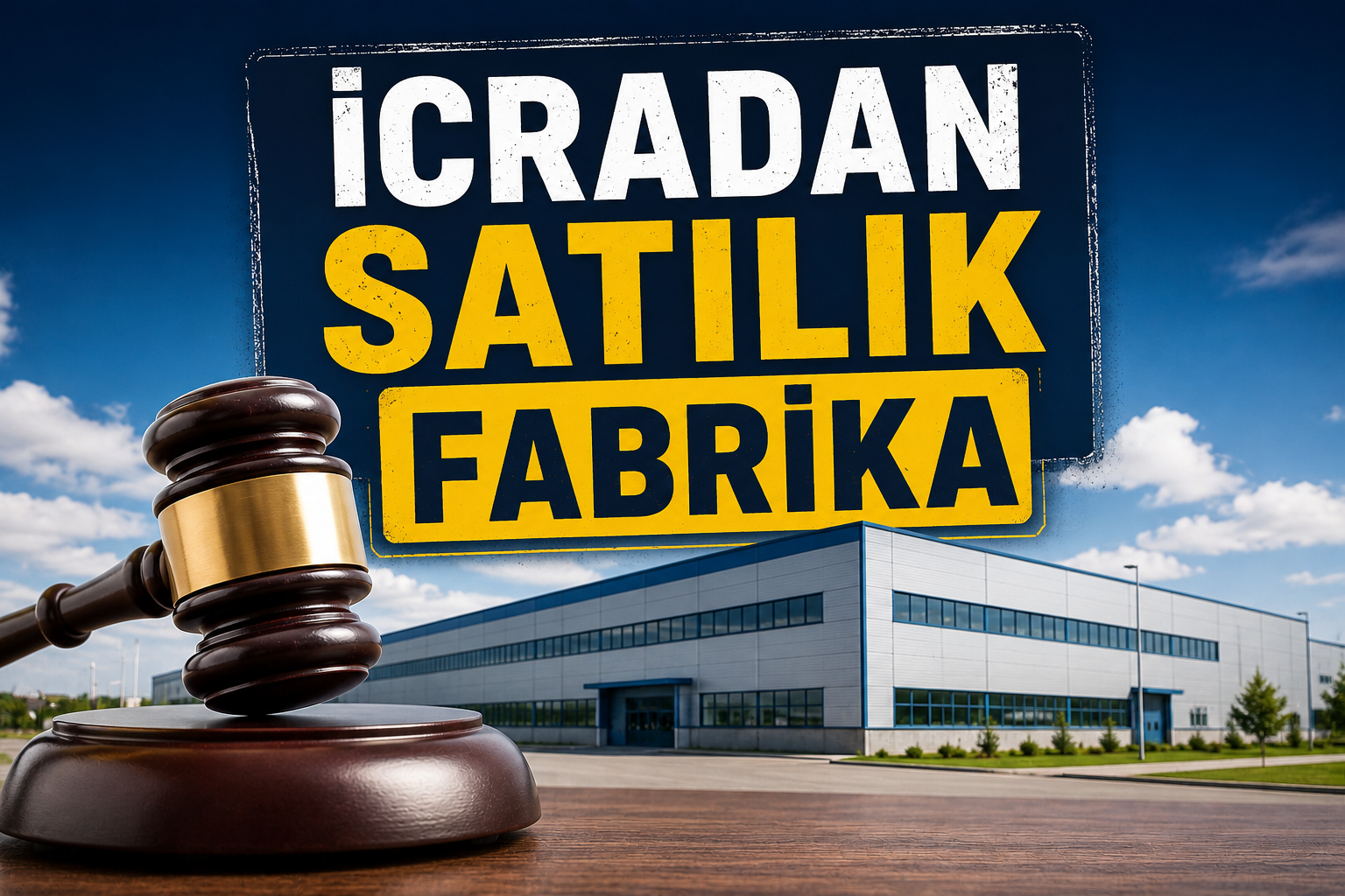 OSB’deki 93 Milyonluk Fabrika İcradan Satışta