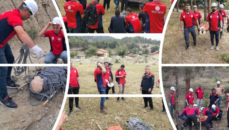 Osmancık AKUB’dan Gerçeği Aratmayan Tatbikat