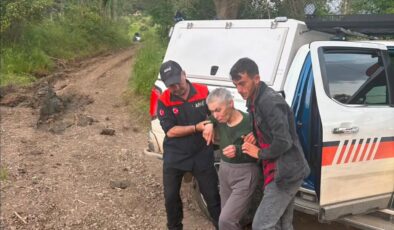Osmancık’ta Kaybolan Yaşlı Kadın Ormanlık Alanda Sağ Olarak Bulundu