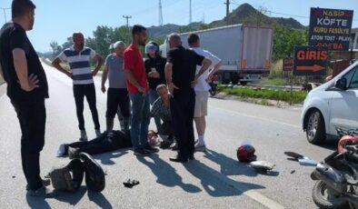 Osmancık’ta Motosiklet ile Hafif Ticari Araç Çarpıştı: 1 Yaralı