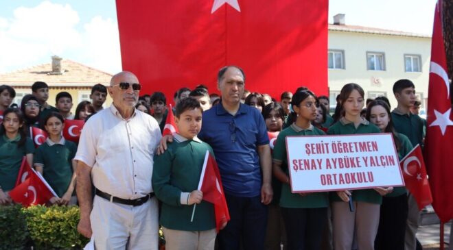Şehit Öğretmen Şenay Aybüke Yalçın, vefatının 9. Yılında Osmancık’ta anıldı