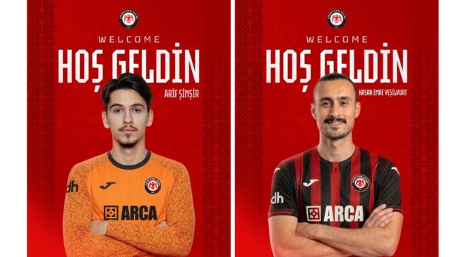 ARCA Çorum FK, Hasan Emre ve Arif’i Kadrosuna Kattı