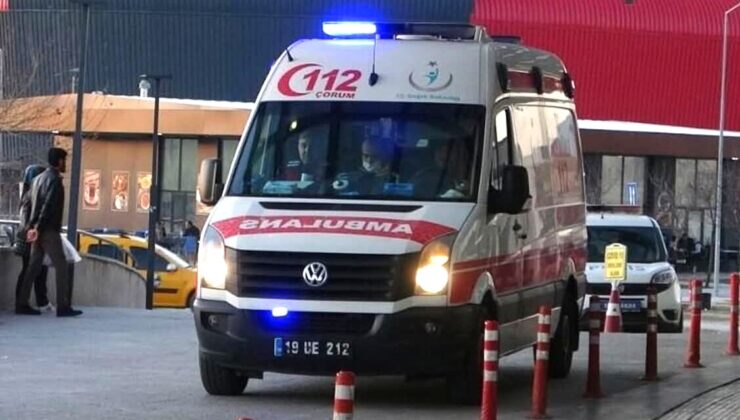 Çorum’da Yolun Karşısına Geçmek İsteyen Yayaya Otomobil Çarptı