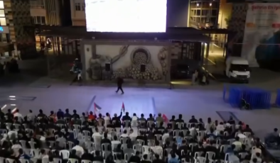 Çorum’da Dünya Kupası heyecanı dev ekranda yaşandı