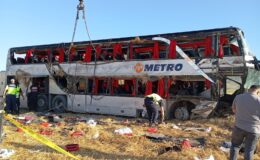 Merzifon’da Yolcu Otobüsü Devrildi: 2’si Ağır 46 Yaralı