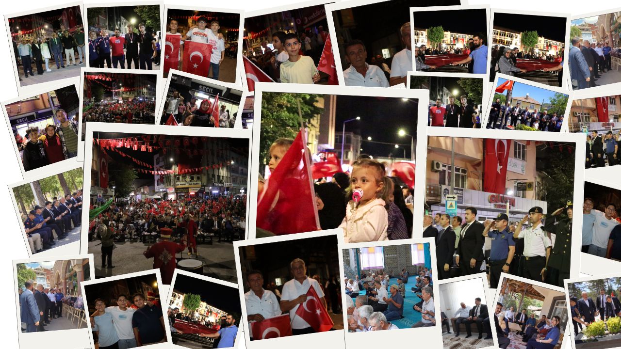 Osmancık’ta 15 Temmuz Demokrasi ve Milli Birlik Günü Anma Programları Düzenlendi