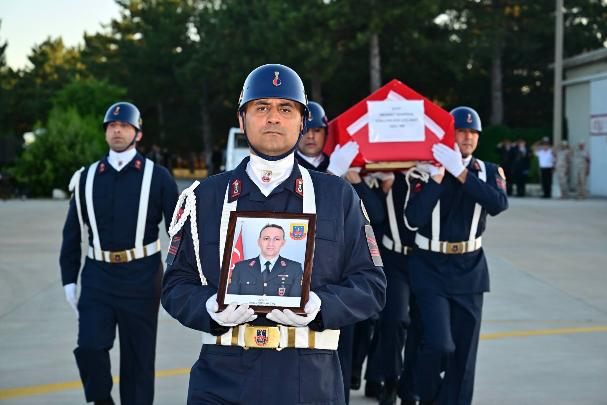 Şehit Uzman Çavuş Mehmet Demirbaş için tören düzenlendi