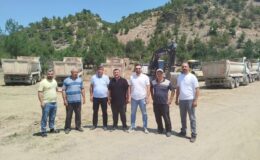 Yağsiyen Köyü Havdan Mahallesi-Yanan Kışla Arasında Asfalt Çalışmaları Başladı