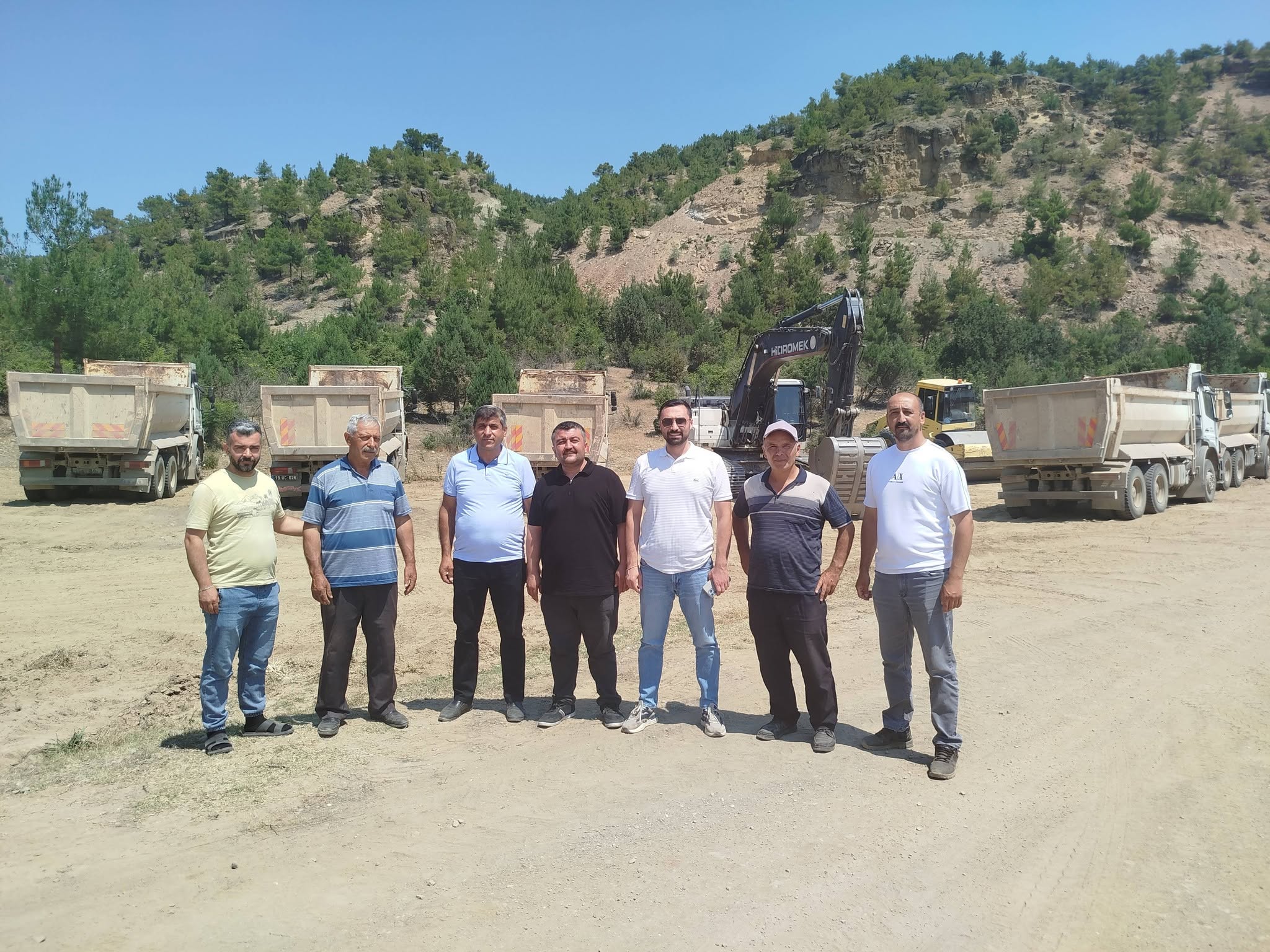 Yağsiyen Köyü Havdan Mahallesi-Yanan Kışla Arasında Asfalt Çalışmaları Başladı