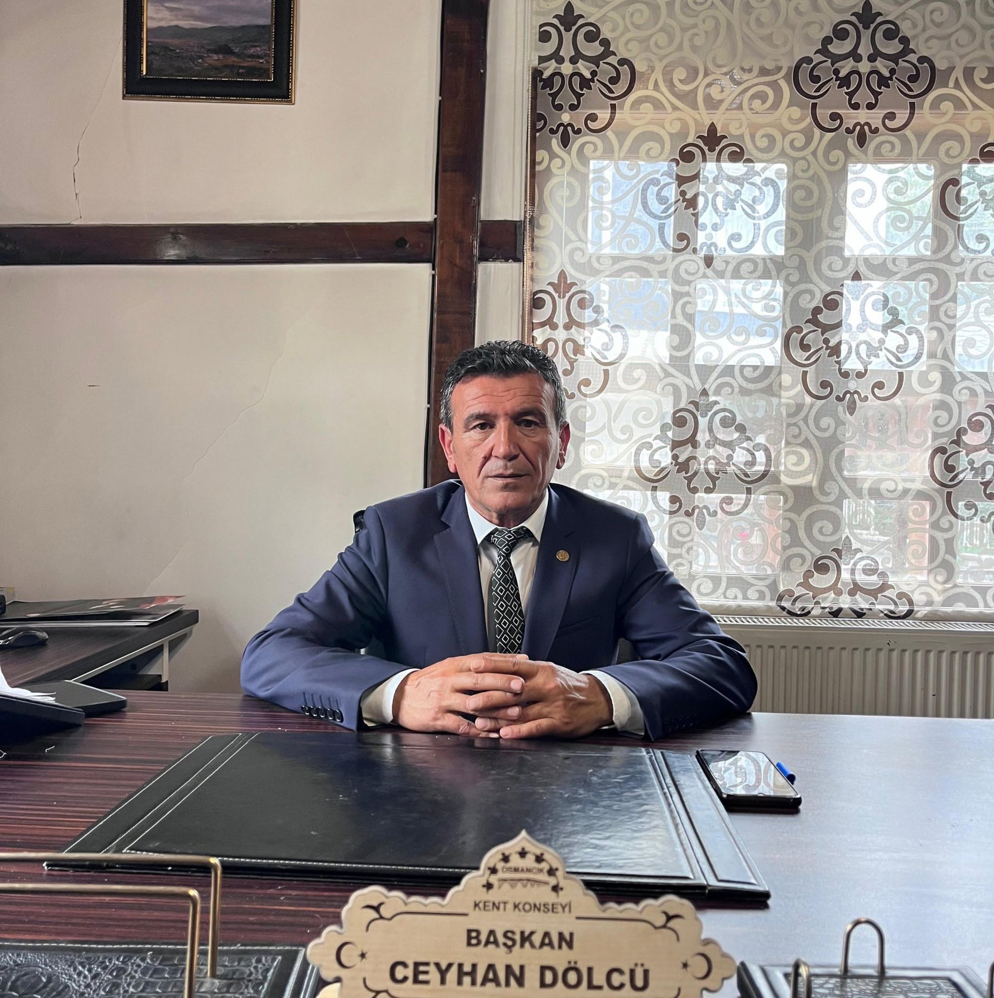 Osmancık Kent Konseyi Başkanı Ceyhan Dölcü’den 24 Temmuz Gazeteciler ve Basın Bayramı Mesajı