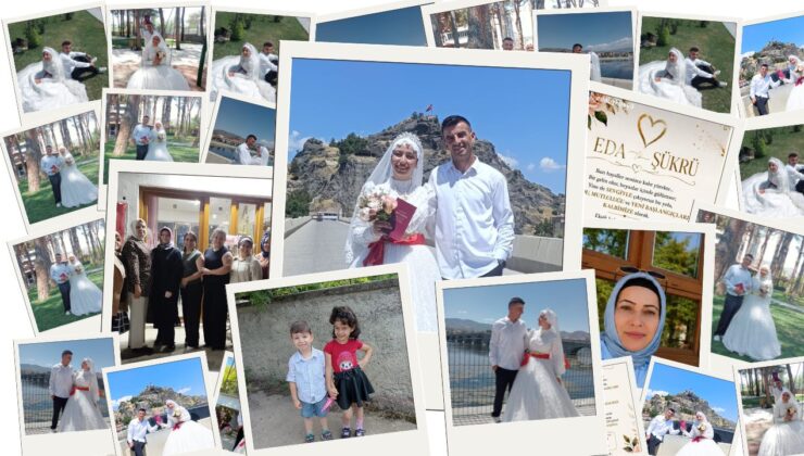 7 Yıllık Hayal Osmancık’ta Gerçek Oldu: Eda ve Şükrü Çifti Düğün Hayaline Kavuştu