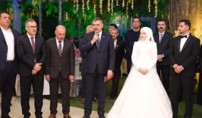 Bakan Çiftçi, Çorum’da Alar ve Akyol Çiftinin Nikah Şahidi Oldu