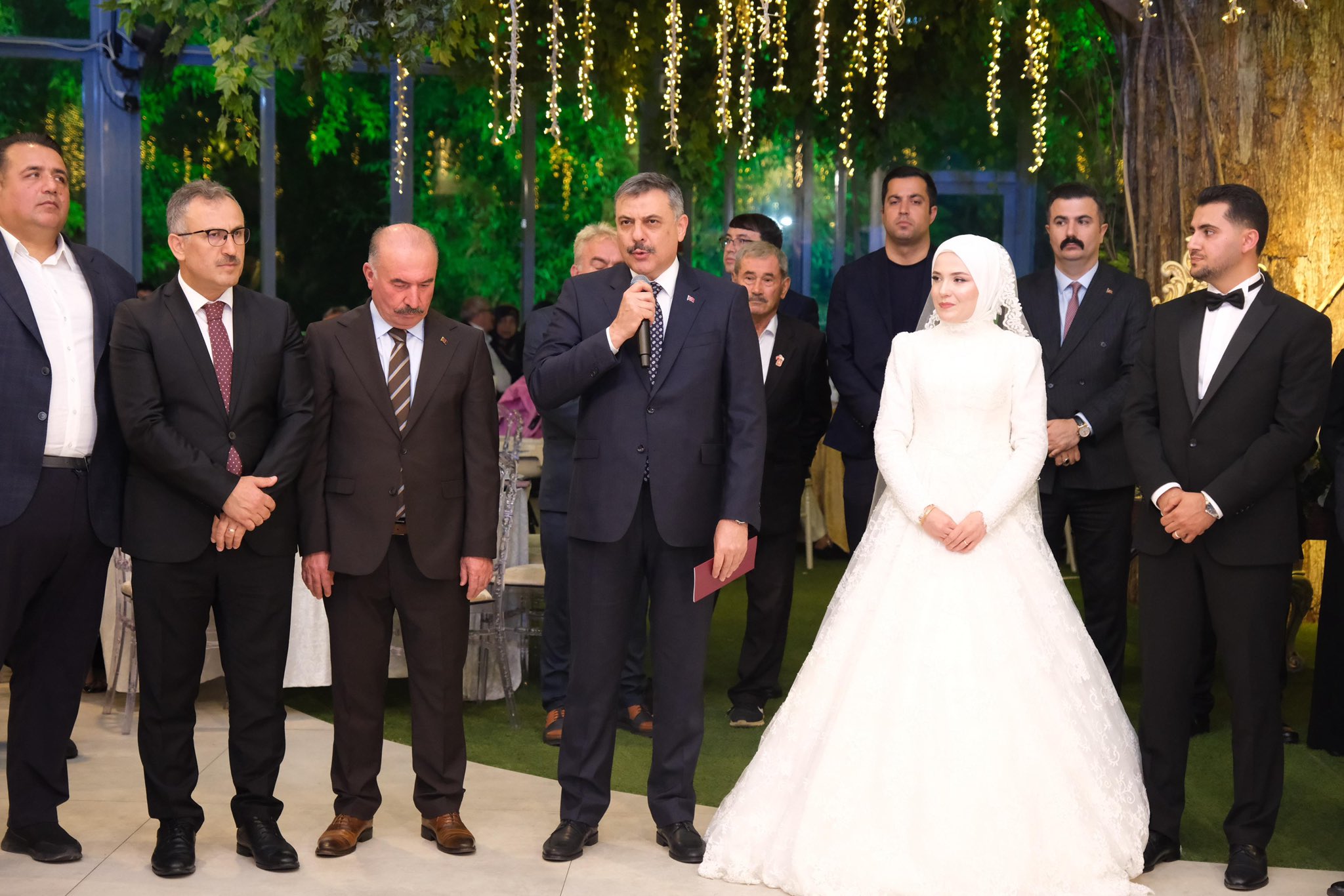 Bakan Çiftçi, Çorum’da Alar ve Akyol Çiftinin Nikah Şahidi Oldu