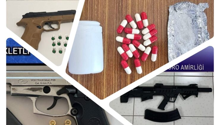 Çorum’da Aranan 1 Kişi Yakalandı: Denetimlerde Silah ve Uyuşturucu Ele Geçirildi