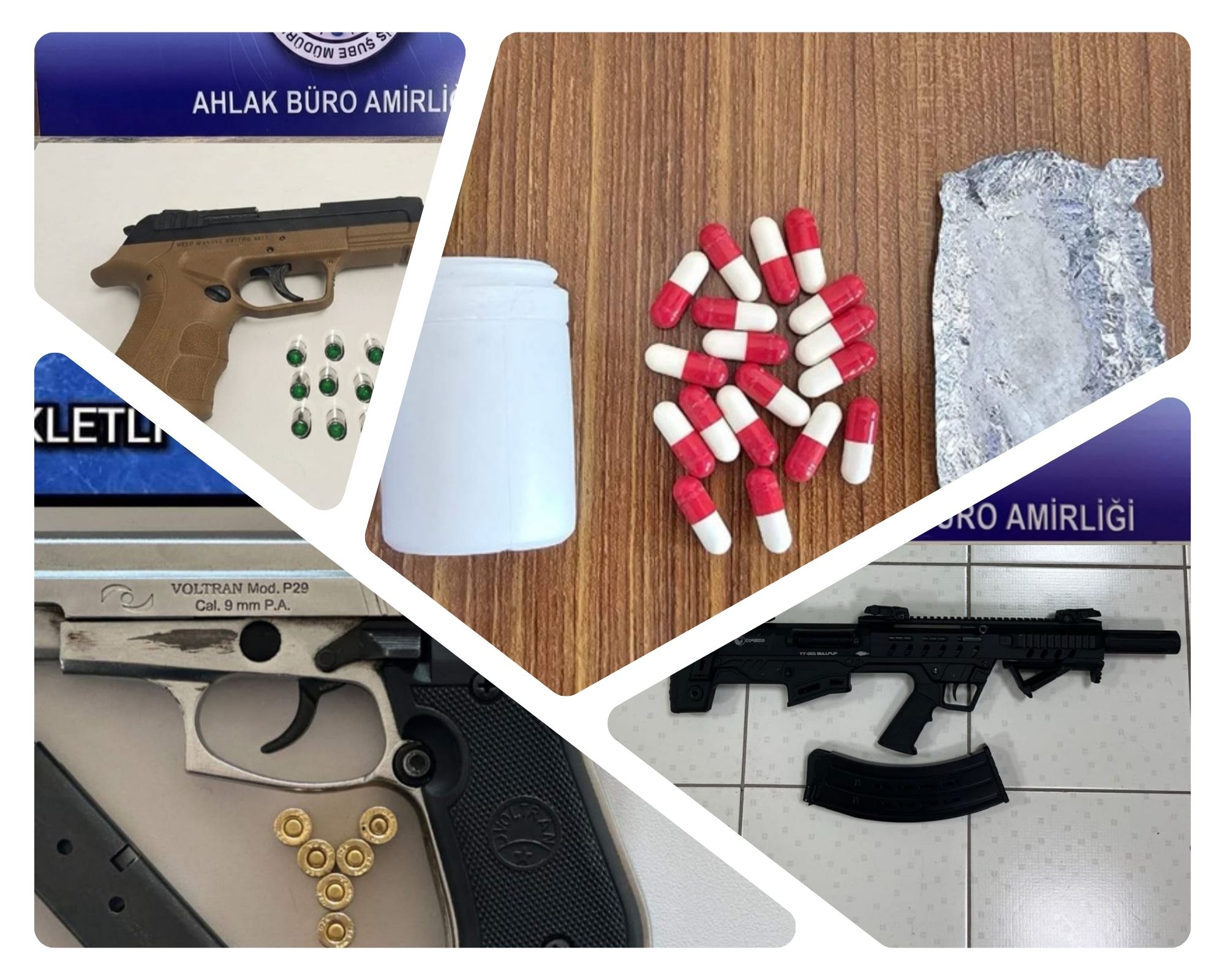 Çorum’da Aranan 1 Kişi Yakalandı: Denetimlerde Silah ve Uyuşturucu Ele Geçirildi