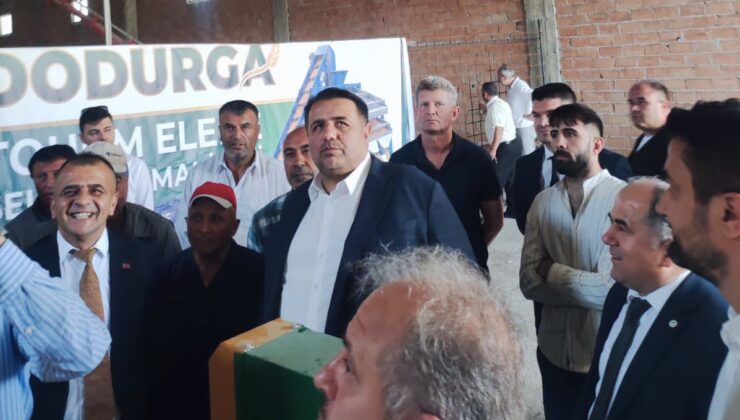 Dodurga’da Tohum Eleme Tesisi Hizmete Alındı