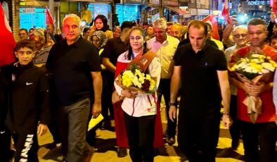 Dünya Şampiyonu Özdenur Özmez, İskilip’te Coşkuyla Karşılandı