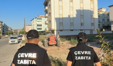 Kaçak Hafriyat Döken Kişiye Ceza, Kirlettiği Arsa Temizlettirildi