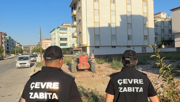 Kaçak Hafriyat Döken Kişiye Ceza, Kirlettiği Arsa Temizlettirildi