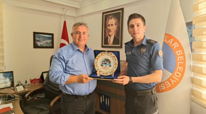 Başkan Cebeci, Osmancık’a Atanan Emniyet Amiri Osman Esad Çelik’i Ağırladı