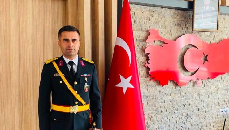 Osmancık Jandarma Komutanı Nuri Uyar Yüzbaşı Rütbesine Terfi Etti