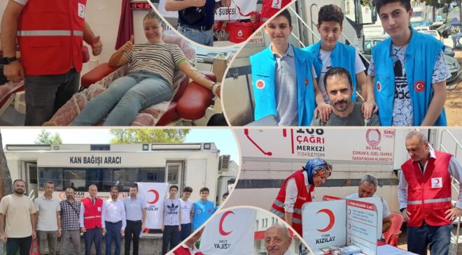 Osmancık Müftülüğü ve Kızılay İş Birliğinde Kan Bağışı Kampanyası: 113 Ünite Kan Toplandı