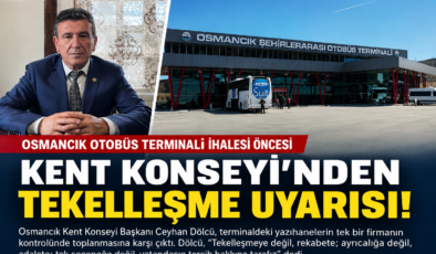 Osmancık Terminali İhalesinde Kent Konseyi’nden “Tekelleşme” Uyarısı