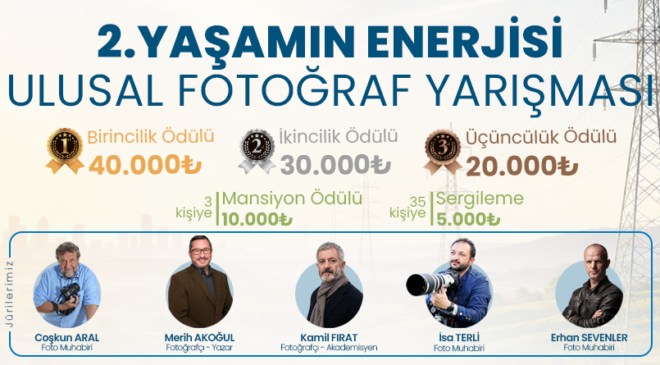 YEDAŞ’ın “yaşamın enerjisi” ulusal fotoğraf yarışması başladı