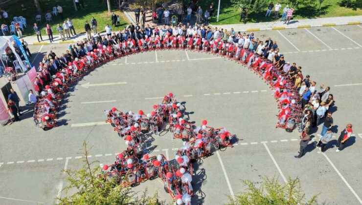 Çorum’da Küçük Aile İşletmelerine 260 Mobil Süt Sağım Makinesi Dağıtıldı