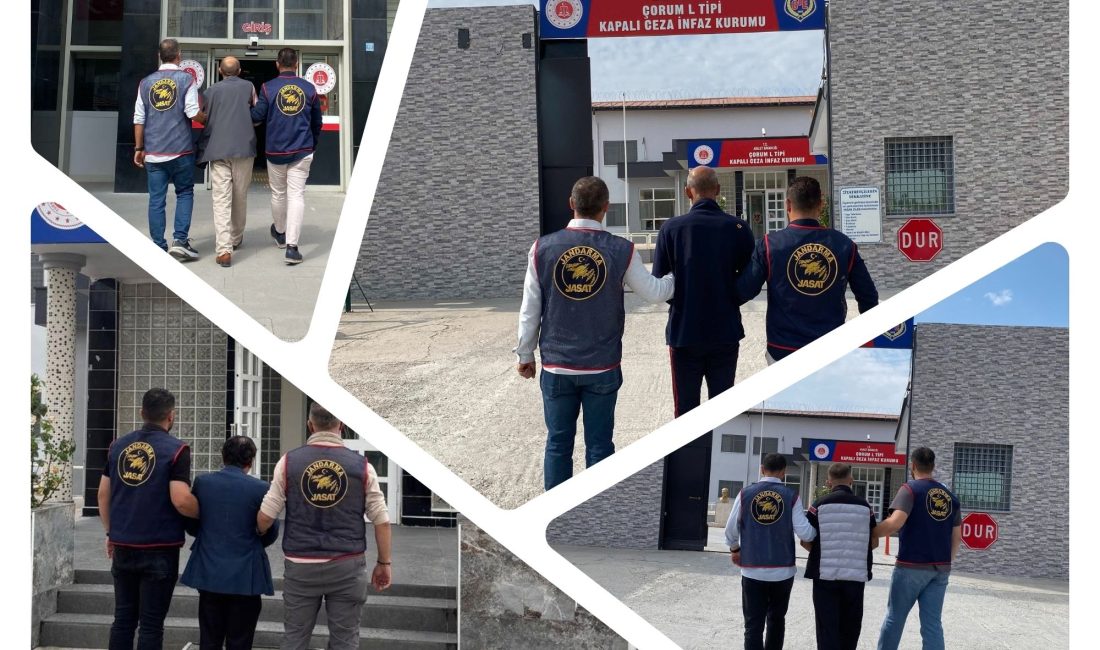 Jandarma Bütün Planları Bozdu! 16 Aranan Şahıs Tek Tek Yakalandı Çorum İl Jandarma Komutanlığı bünyesinde görev yapan Jandarma Suç Araştırma