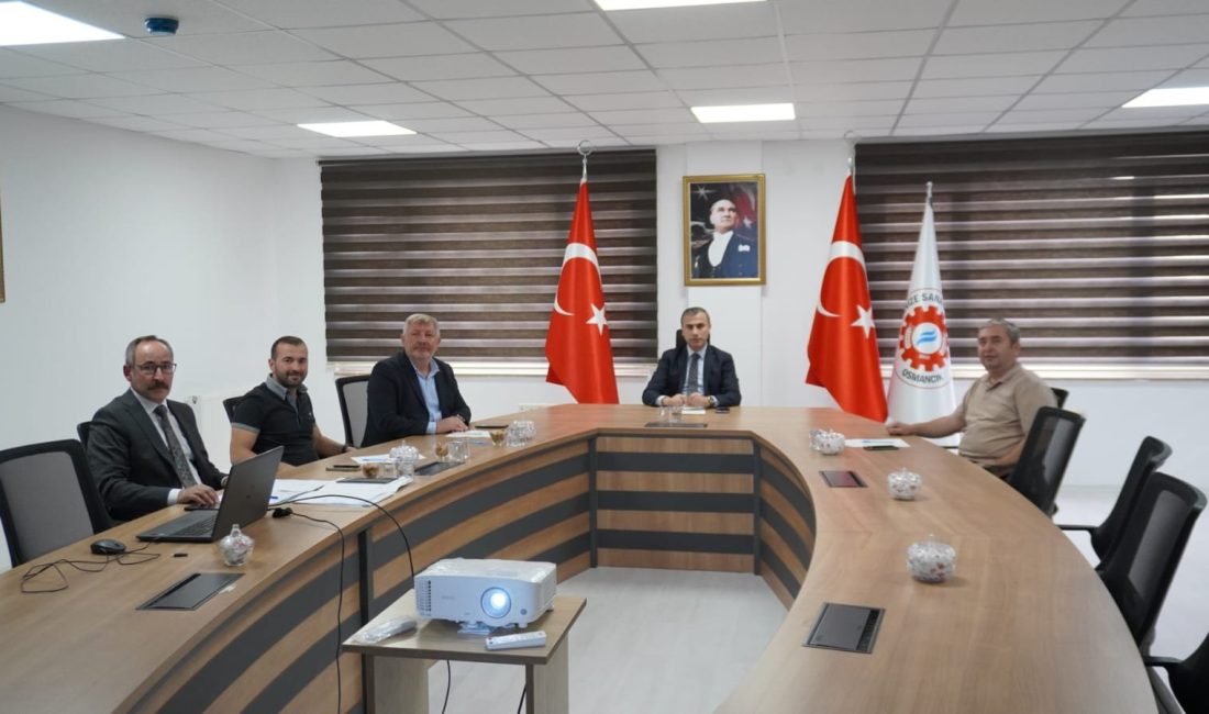 Osmancık OSB Altyapı Durumu ve 1. İlave Genişleme Alanı Değerlendirildi Toplantıda, OSB’de faaliyet gösteren firmaların talepleri, OSB altyapısının mevcut durumu