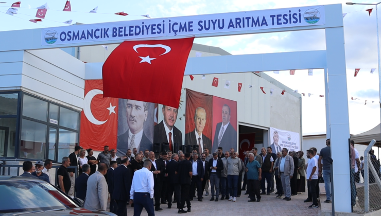 Osmancık’ta Arıtma Tesisi Açıldı: Su 20 Gündür Şebekede