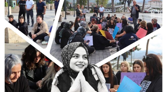 Yasemin Yanık İçin Osmancık’ta Oturma Eylemi Düzenlendi