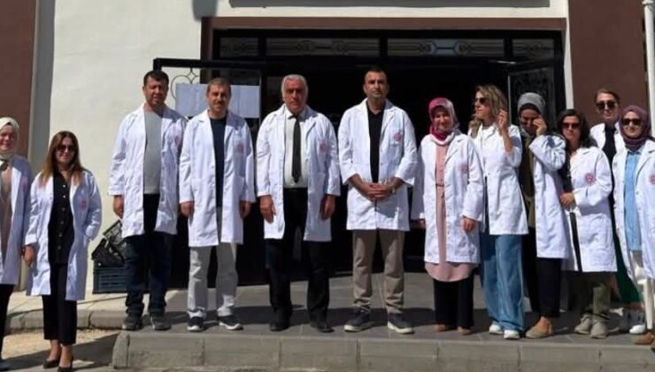 Osmancık’ta 571 öğretmen beyaza büründü!