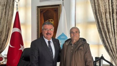 Başkan Alp Kargı, Emekli Başkomiser Ekrem Uslu’yu Ağırladı