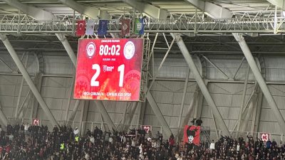 Trendyol Süper Lig’in 8. haftasında Çorum FK, sahasında konuk ettiği